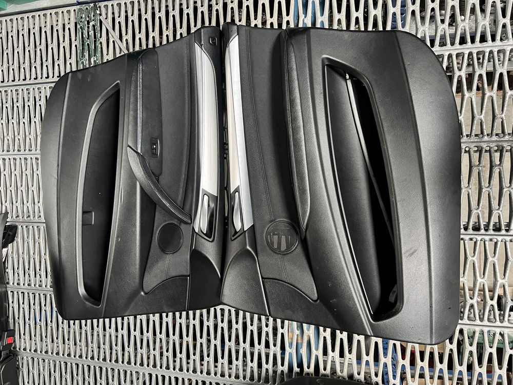 Interior piele negru recaro x5 e70 lci 7 locuri incalzire fata spate