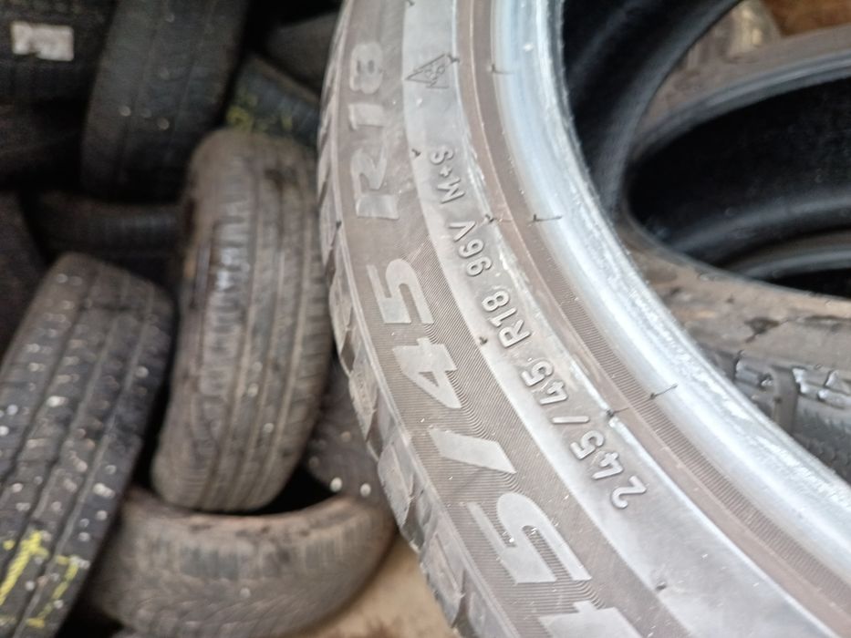 Anvelope MS iarna 245 45 18 pirelli 2021 +6mm