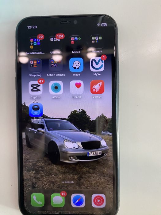 Iphone 11 black 85% health