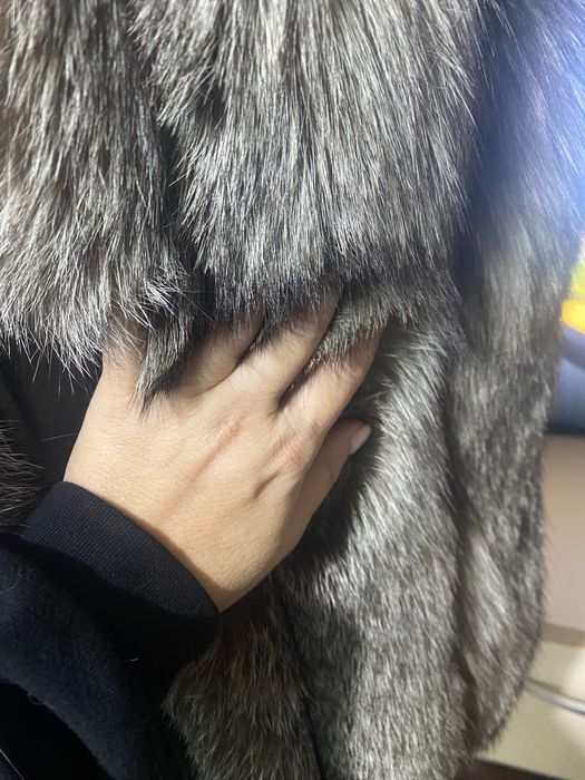 Vesta din blana naturala,marimea L