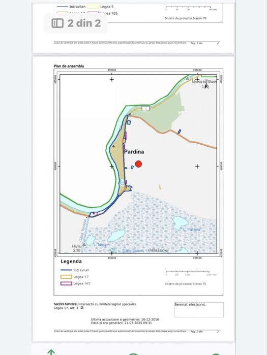 Vand 6 ha teren arabil Delta Dunarii, loc Pardina