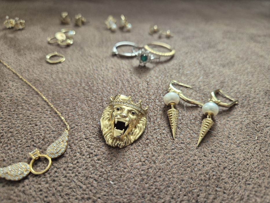 Златни бижута - пръстен, гривна, колие, синджир