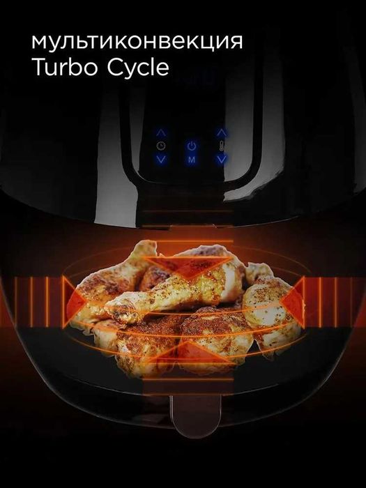 Аэрогриль электрический мультипечь 3в1 Redmond AG1902, 7 программ
