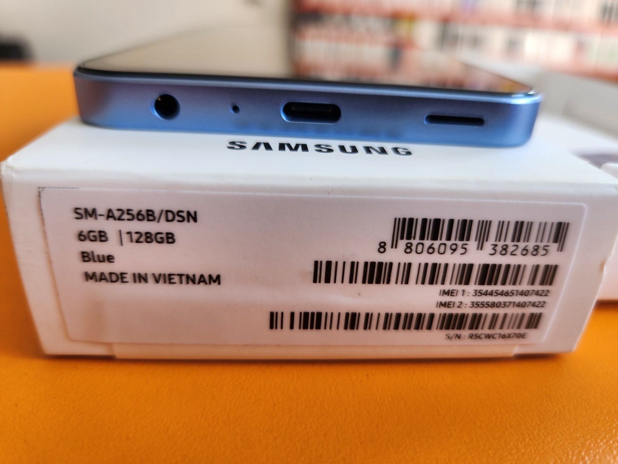 Samsung Galaxy A25 5G, 128GB, Blue, open box ,nou, garantie factura