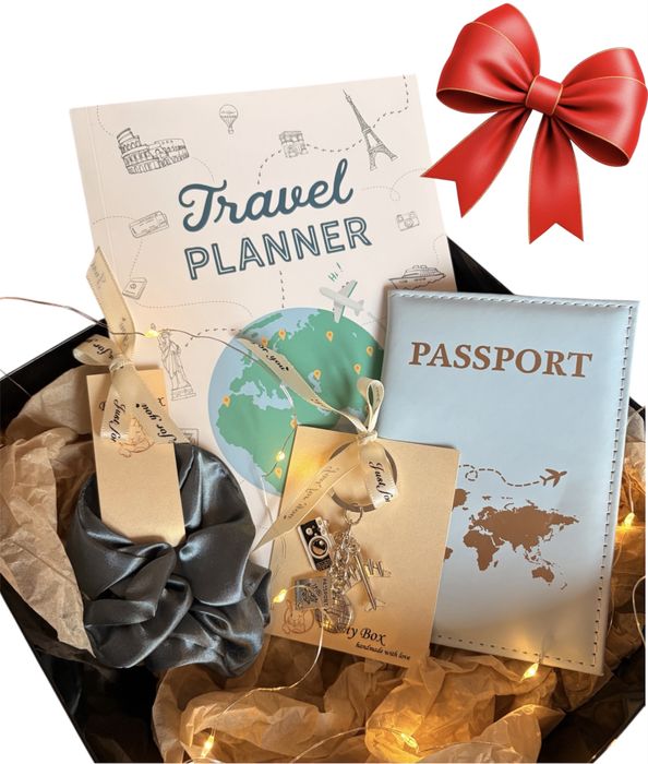 Подарък в кутия - ръчно изработен за Коледа, Рожден ден,  Изненадай