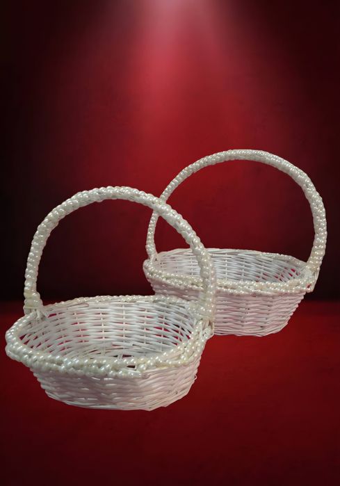 Персонализирана кошница с перли