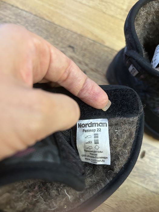 Зимние сапоги для девочки Nordman, 22 р-р