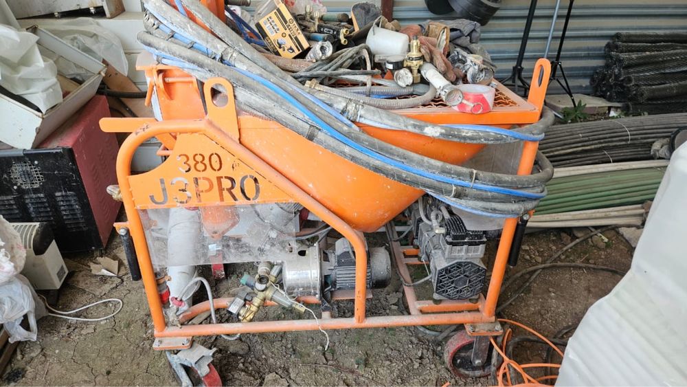 Штукатурная станция Oxy J3 Pro 380V ротбонд гипс швс грендер