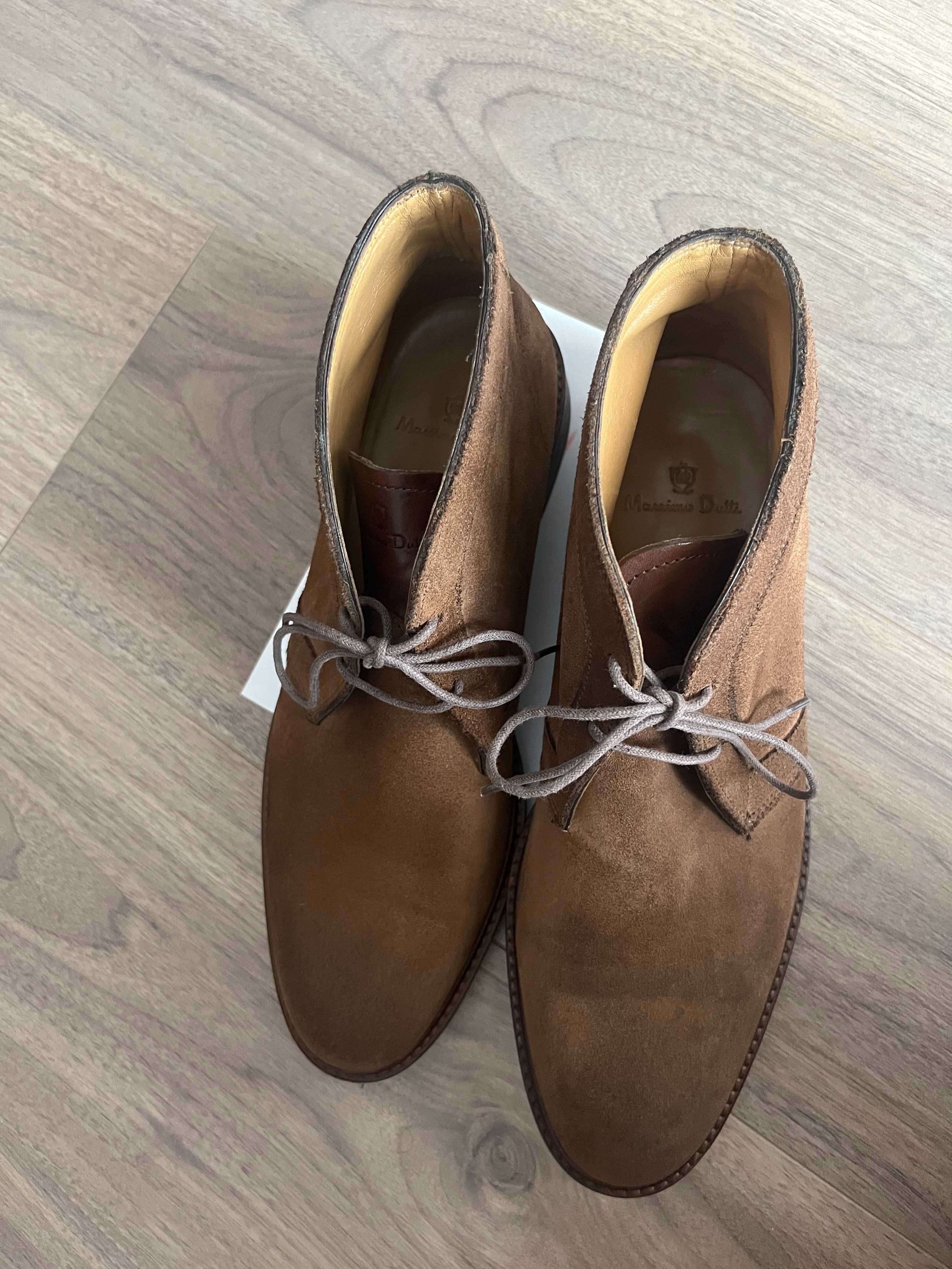 Botine Massimo Dutti - barbati - 44 Maro