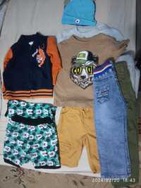 Одежда детская, одежда для мальчика, пакет вещей