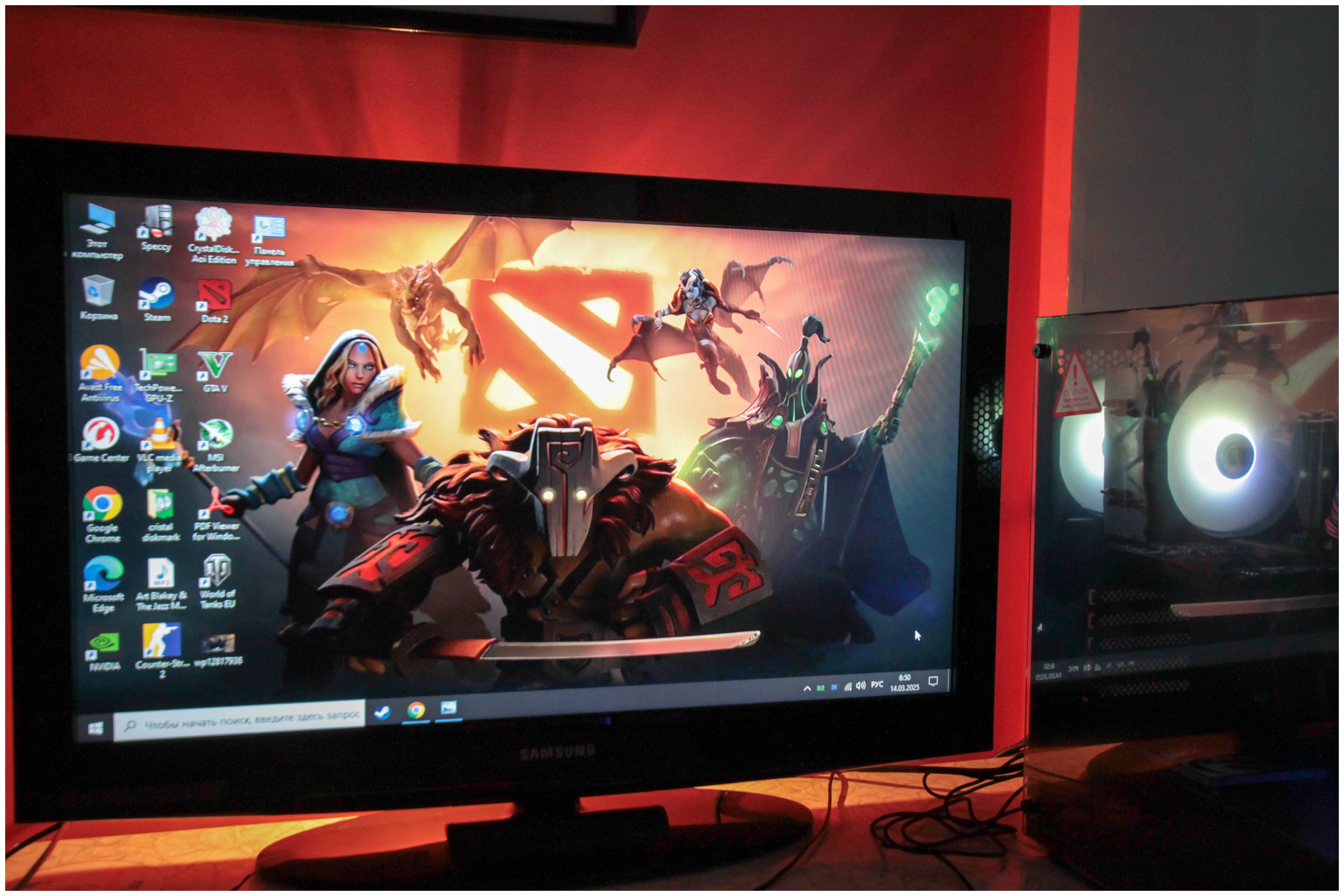 CS2 Игровой компьютер Core i7 3770, Video RX 580
Video GTX 1050 ti;
RA
