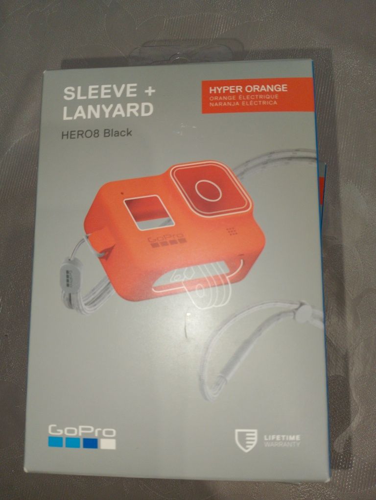 Силиконов калъф за Gopro hero 8 Black цвят Hyper orange