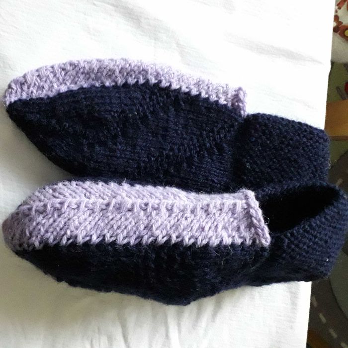 Дамски плетени терлици