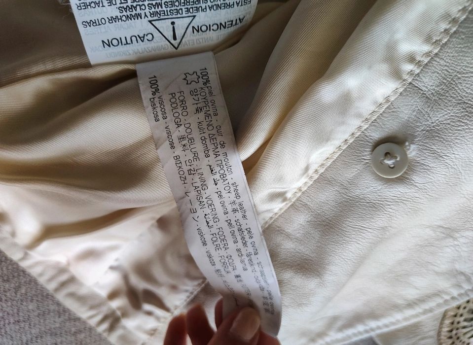 Geaca din piele Zara limited edition