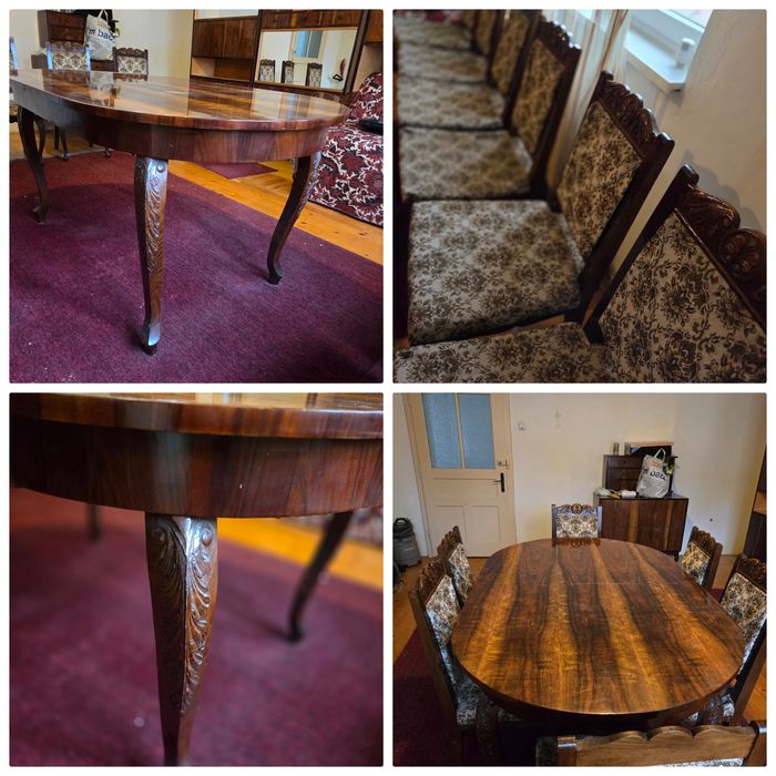 Set mobila lemn masiv