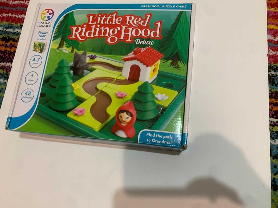 SmartGames - Little Red Riding Hood Deluxe – joc puzzle pentru copii