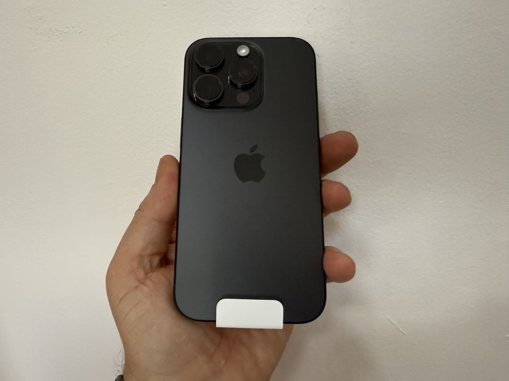 Iphone 16 Pro, 256 gb, Black Titanium, Nou.
