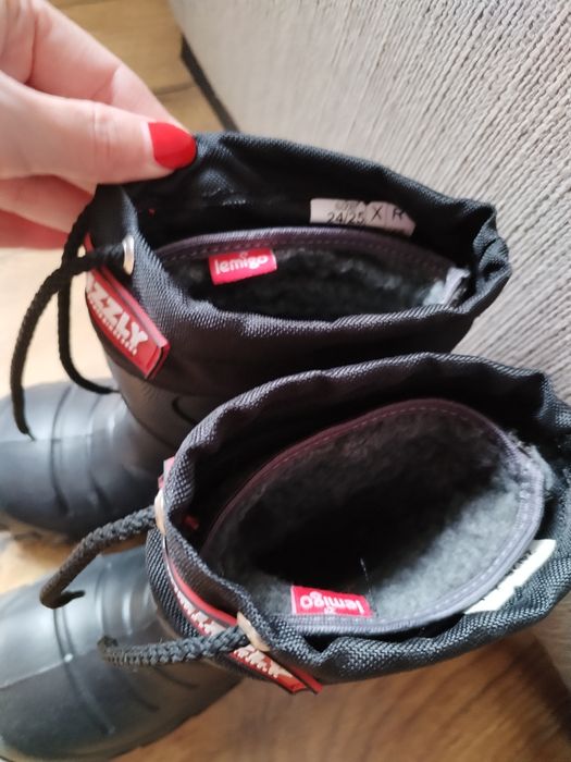 Детски гумени ботуши за сняг