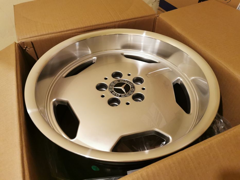 jante de aliaj pentru Mercedes pe 17 marca CARBONADO model Retro