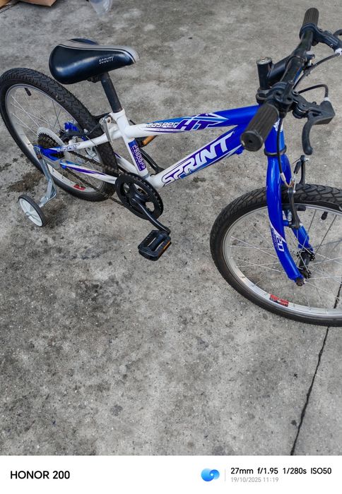 Детско колело 20 цола много малко ползвано, като ново.