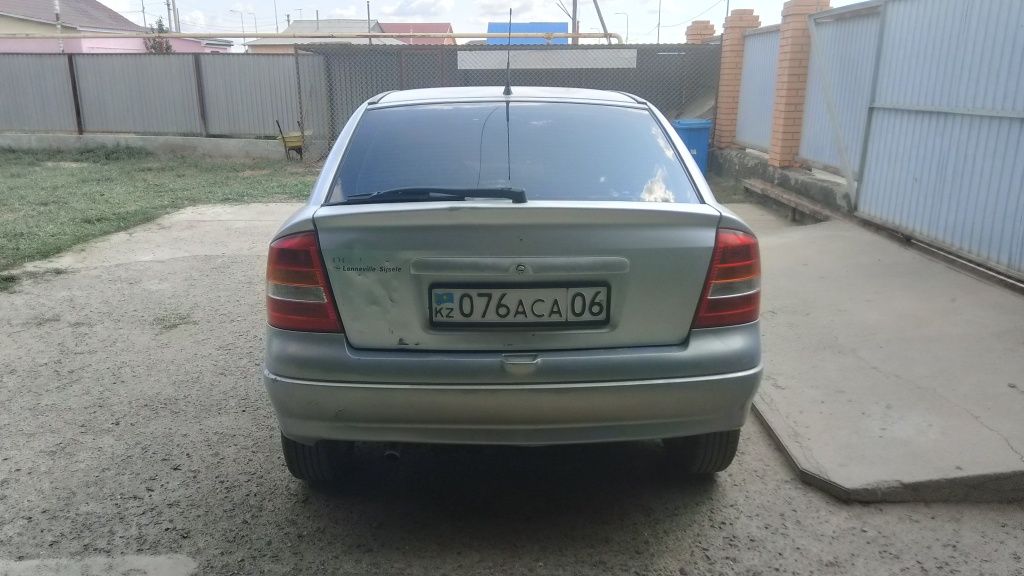 опел астра G экотек 16