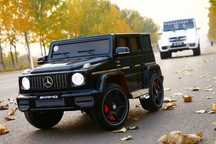 Детская машина mercedes gelendvagen электромобиль