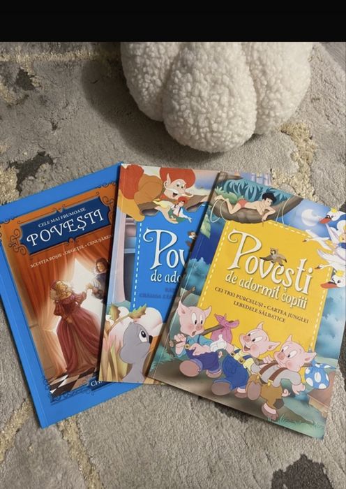 Set 3 carti povesti copii
