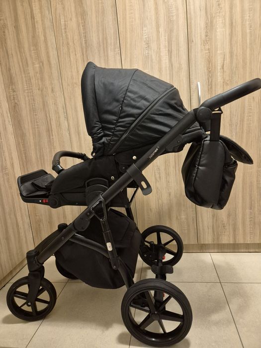 Carucior 3 in 1 Nola Adamex Black PS1 cu scoica Cybex Cloud G