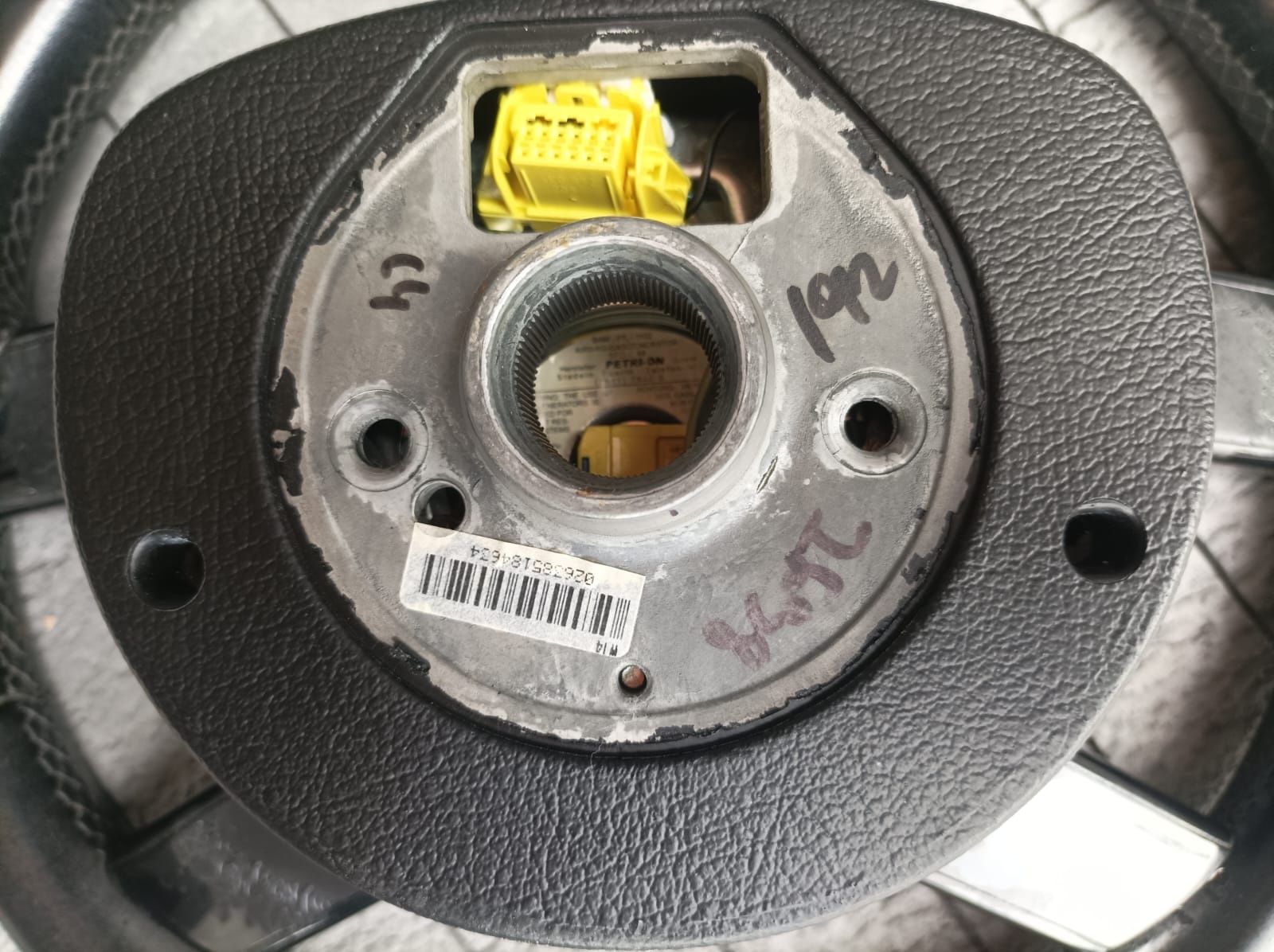 Vând volan complet cu Airbag din piele