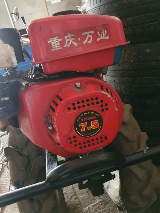 мотоплуг с комплектующими