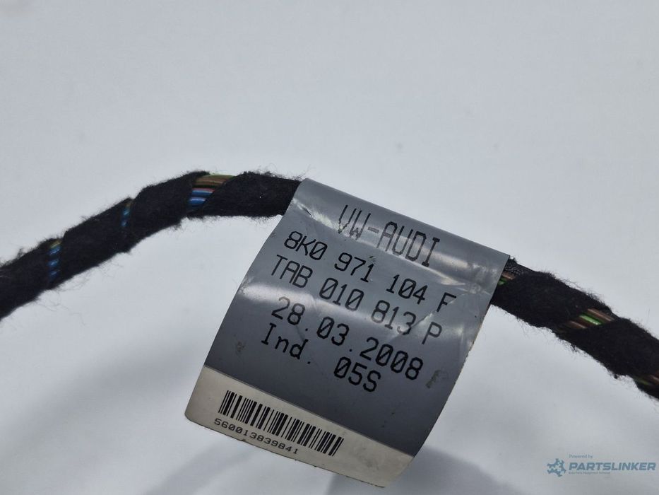 Cablaj si senzor de parcare (PDC) spate AUDI A4 IV Avant 8K5, B8 2007 - 2015 TDI CAGA, CJCA, CMEA, CMFA 8K0971104F , 4H0919275A