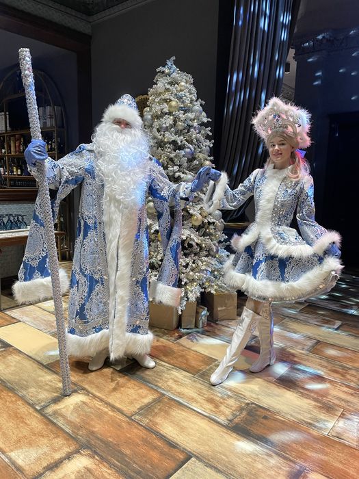 Дед мороз и снегурочка, новогодняя шоу программа