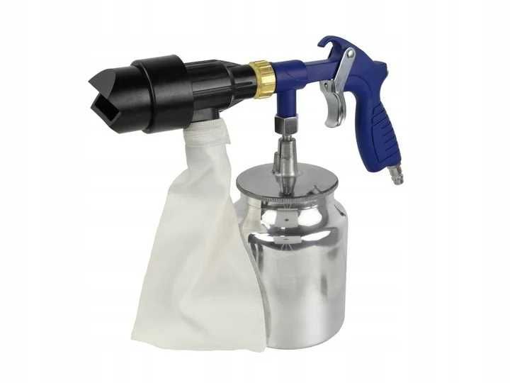 Pistol de sablare cu recuperator + 4 duze 1L 2kg (G01197)