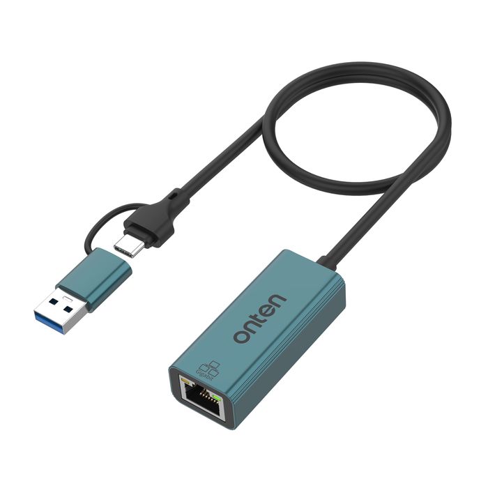 USB-C/USB to Lan Onten 106+