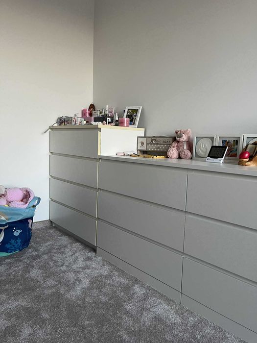 Скрин с 4 чекмеджета от серия MALM  на  IKEA