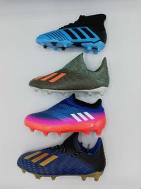 Ghete fotbal copii Adidas X 19.1 FG, predator FG si Messi FG