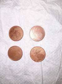 Vând monede de 2 euro cent