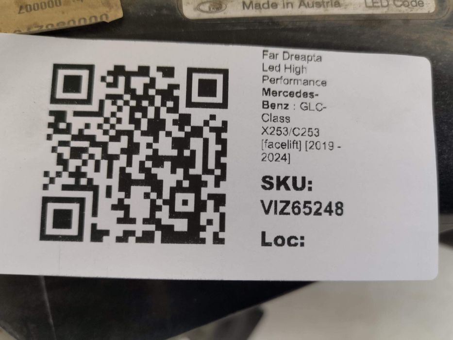 Фар Дясно Лед Хай Пърформанс Мерцедес-Бенц ГЛЦ-Клас / Mercedes-Benz GL