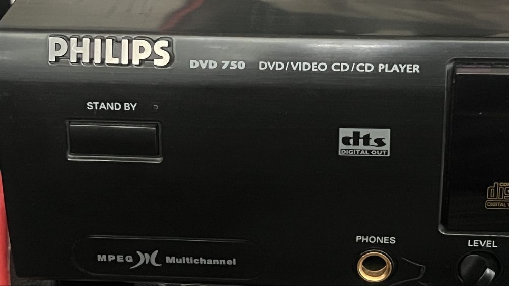 Philips DVD 750 DVD/Video CD/CD Player