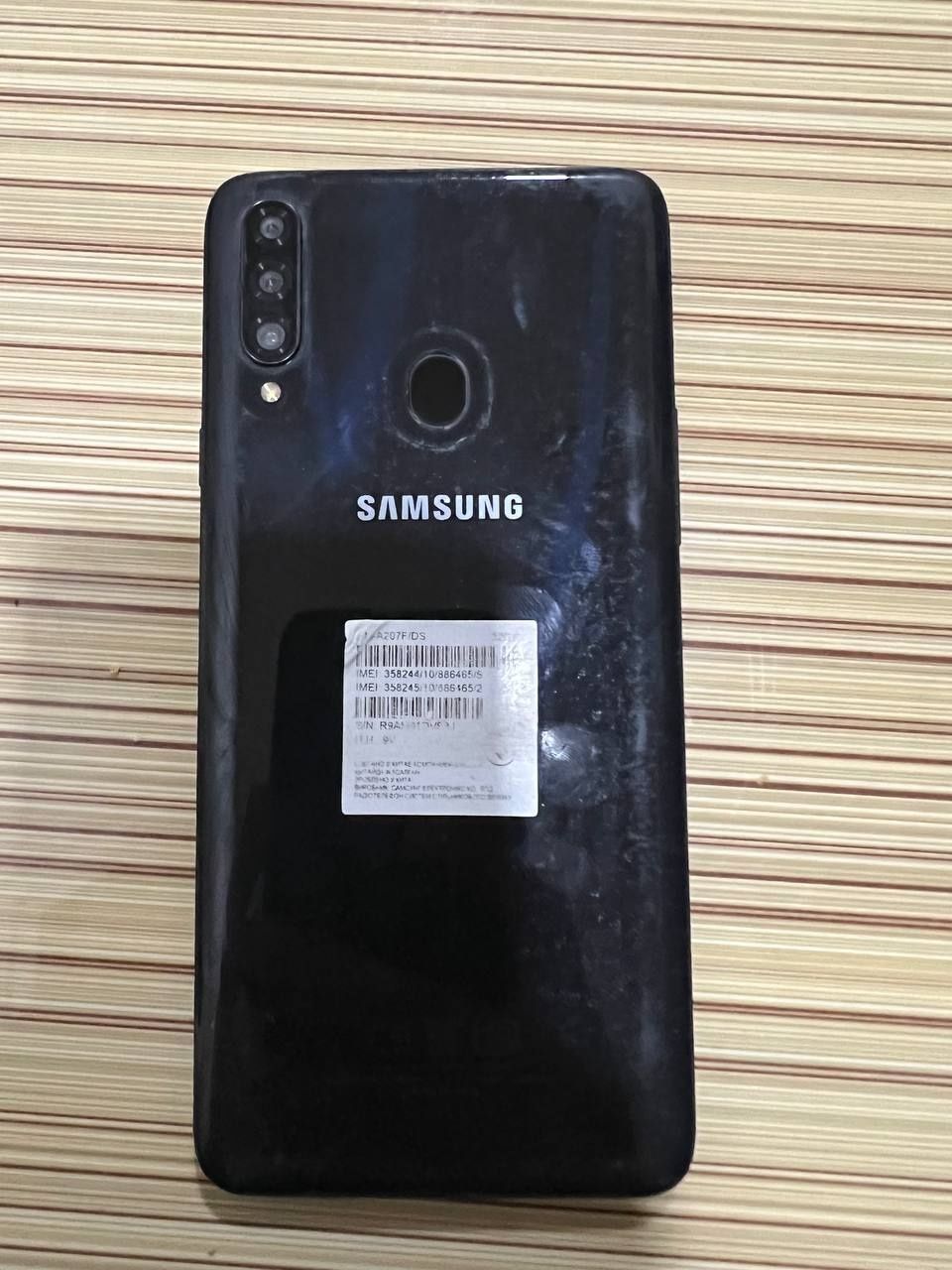 Samsung A20s Karobka dokument hamma narsasi bor aybi umumman yo