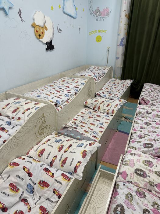 Кровати для детского сада