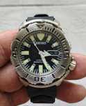 Seiko Black Monster Diver automatic first gen.