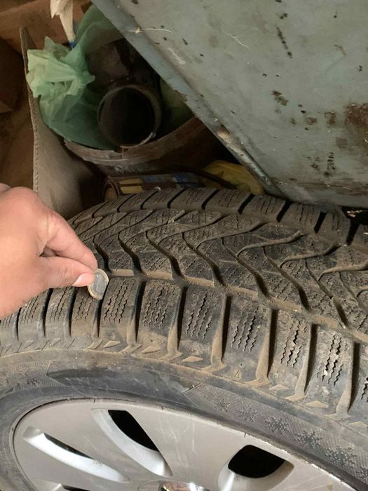 Джанти 5x112 16 passat,audi със много добри зимни гуми