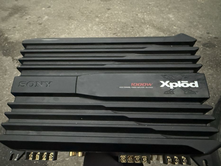 Subwoofer Alpine 1000w + amplificator Blaupunkt/ SONY 600W /1000W