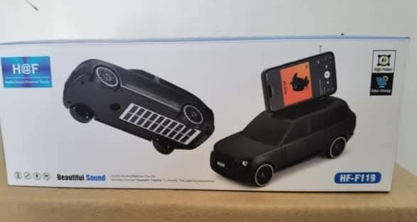 Boxa portabila cu design de masina