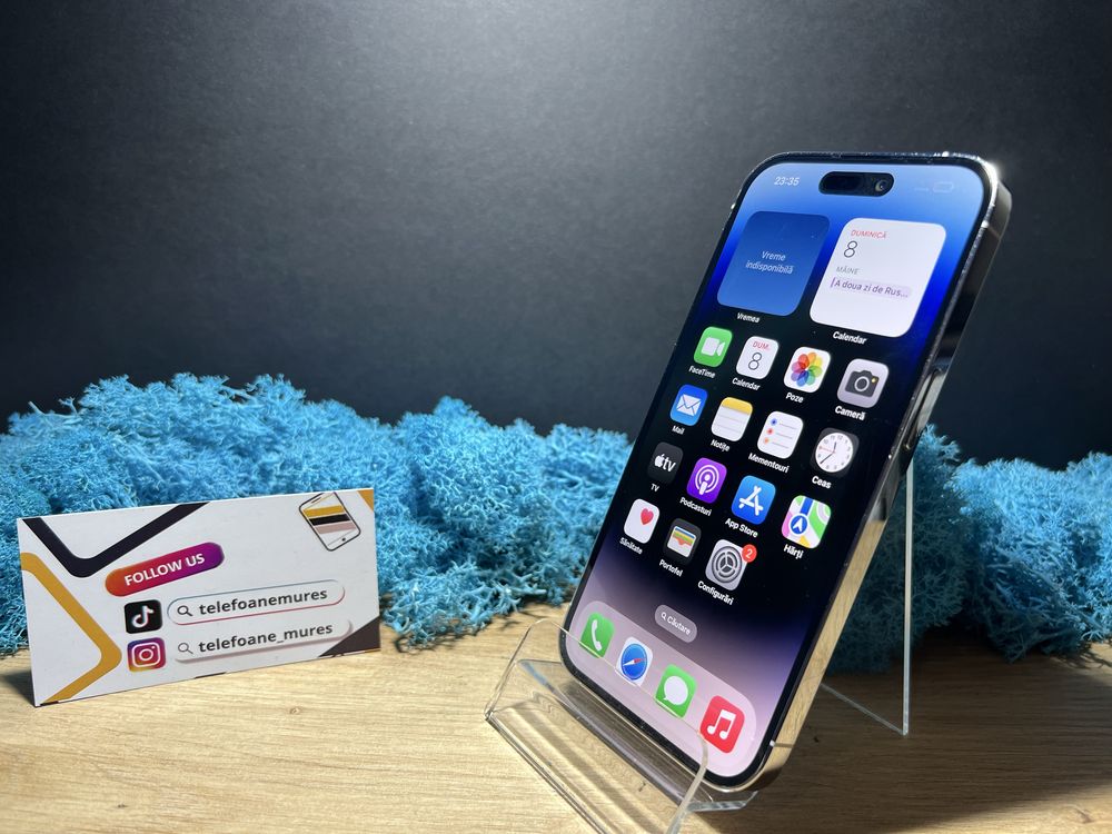 Iphone 14 Pro 128Gb Alb 24 luni garantie Telefoane Mures