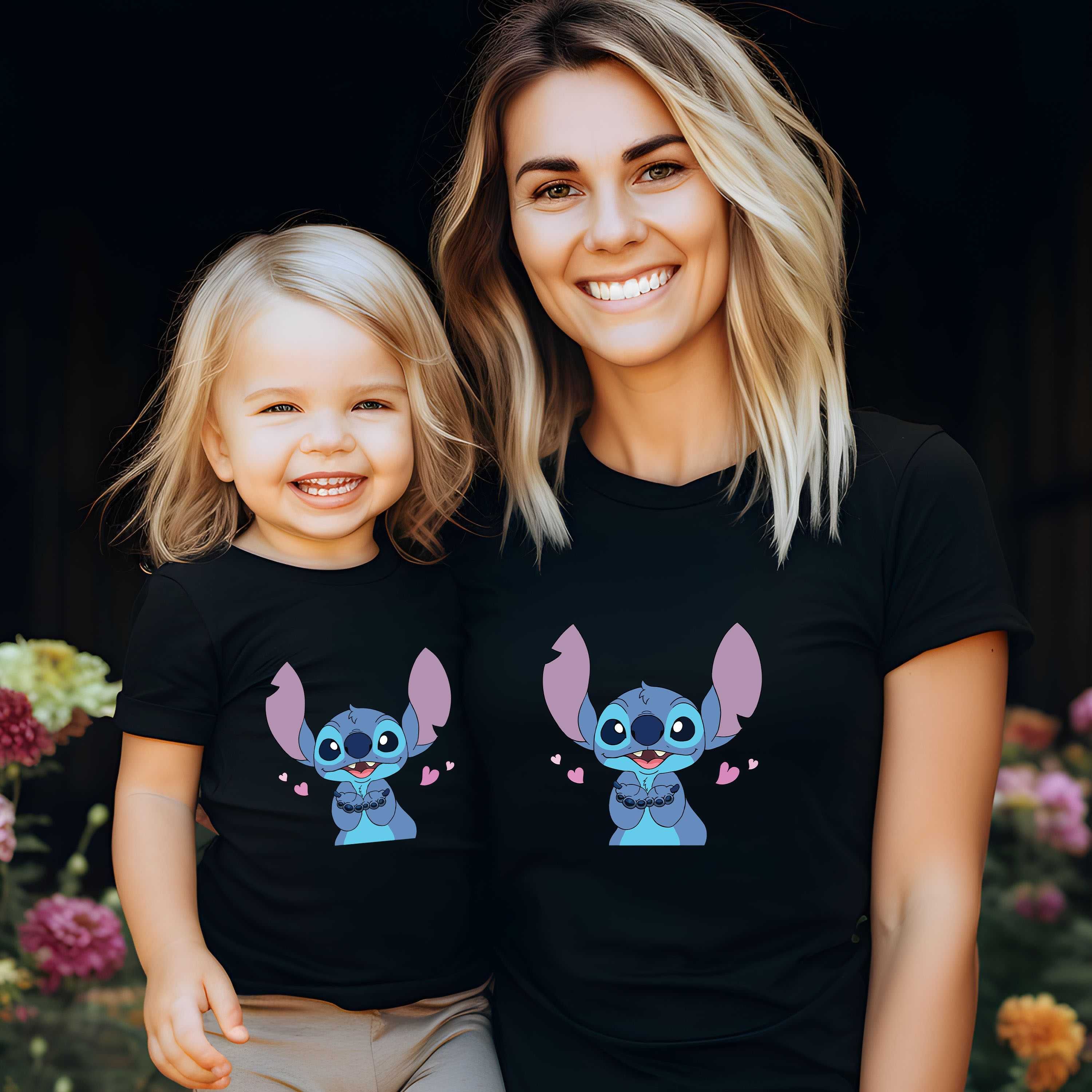 Тениски със Стич и Лило Stitch and Lilo