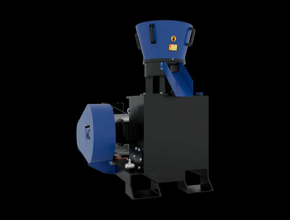 Masina de peleti GRAND 300 TMC  producție: max. 400 kg/oră rumeguș NOU