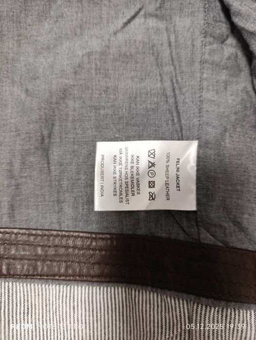 MARIO CONTI''оригинално мъжко кожено яке М размер