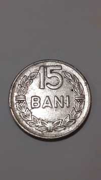 Moneda de 15 bani 1966